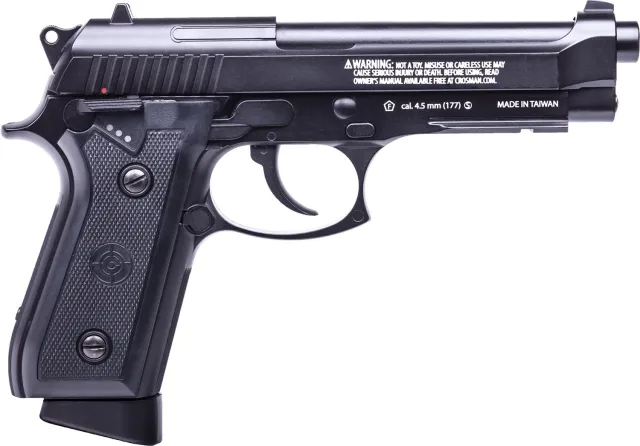 Crosman PFAM9B CO2 BB Pistol 2.0 400fps 20rd Black - Crosman - 177 BB