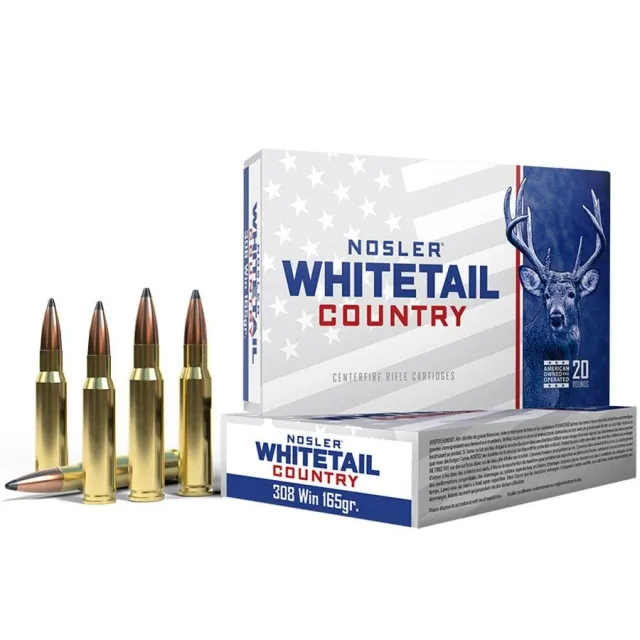 Buy Nosler 40120 .308 Win 165gr SB SP Bullets 20/Box online