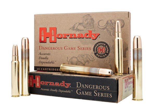 Hornady 8256 450 Nitro Express 480 Grain DGS 20 Rounds per Box - Hornady Manufacturing Company - 450 Nitro Express