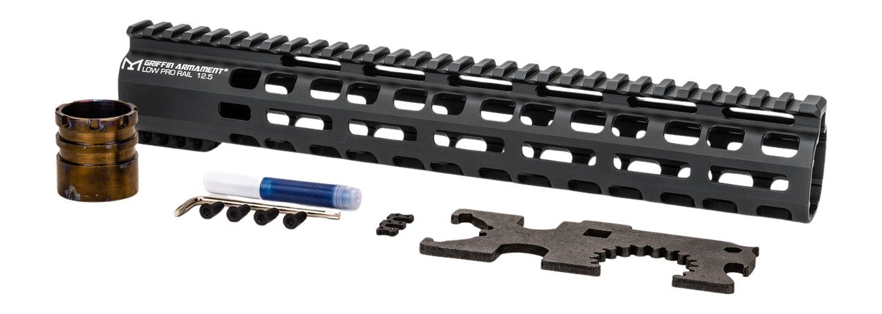 Griffin LPR125 12.5 Inch Rail Tactical Premium Finish - GRIFFIN