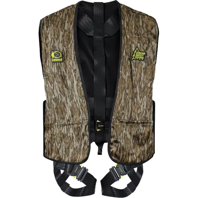 Hunter Safety System Treestalker 642014691432 Harness Mossy Oak L/XL - Hunter Company