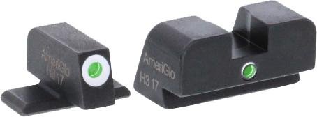 Buy AmeriGlo SG-101 Green Tritium White/Green Dot for Sig #8 Height online