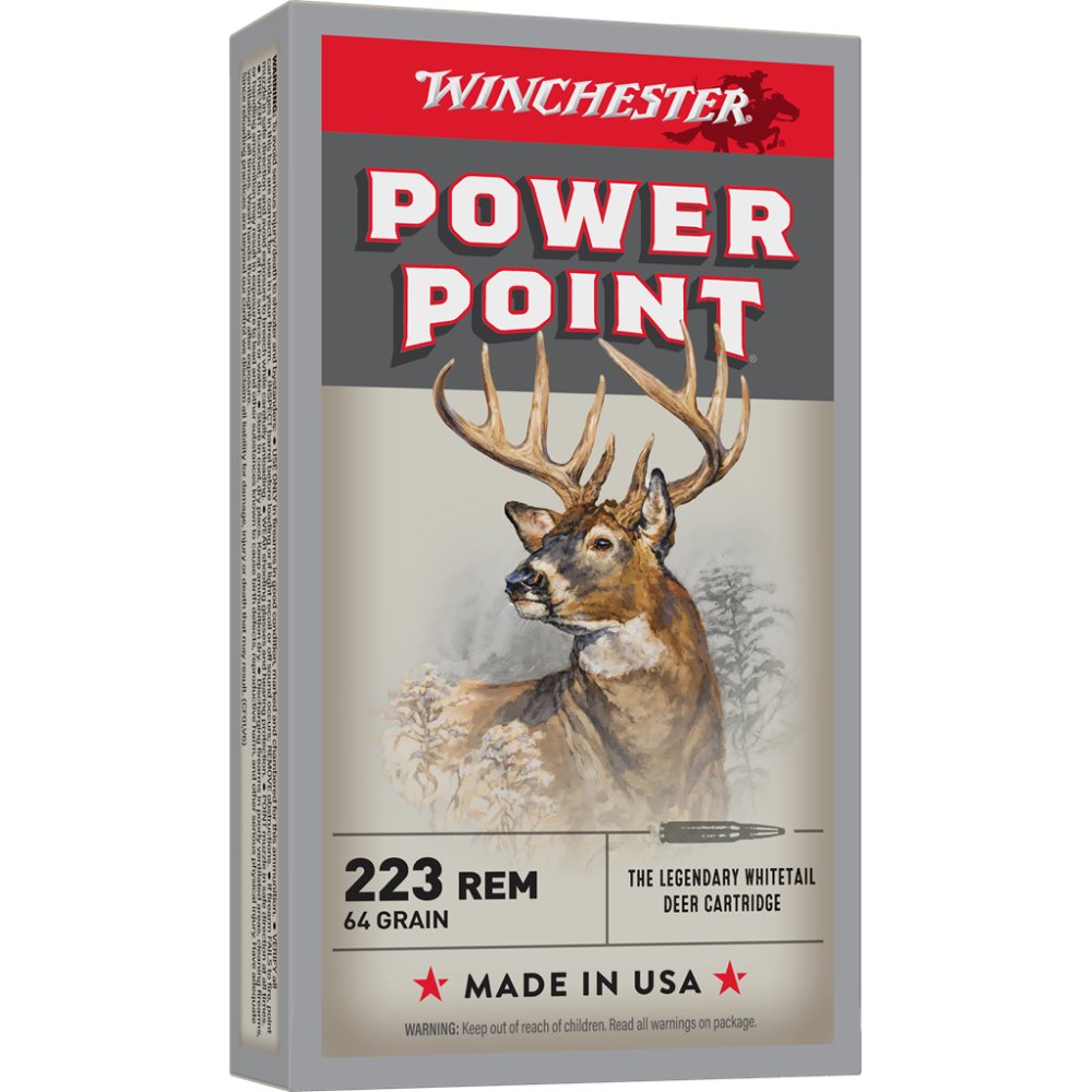 Winchester X223R2 Power-Point .223 Rem 64 Gr 20 Rounds Per Box - Winchester - 223 Rem