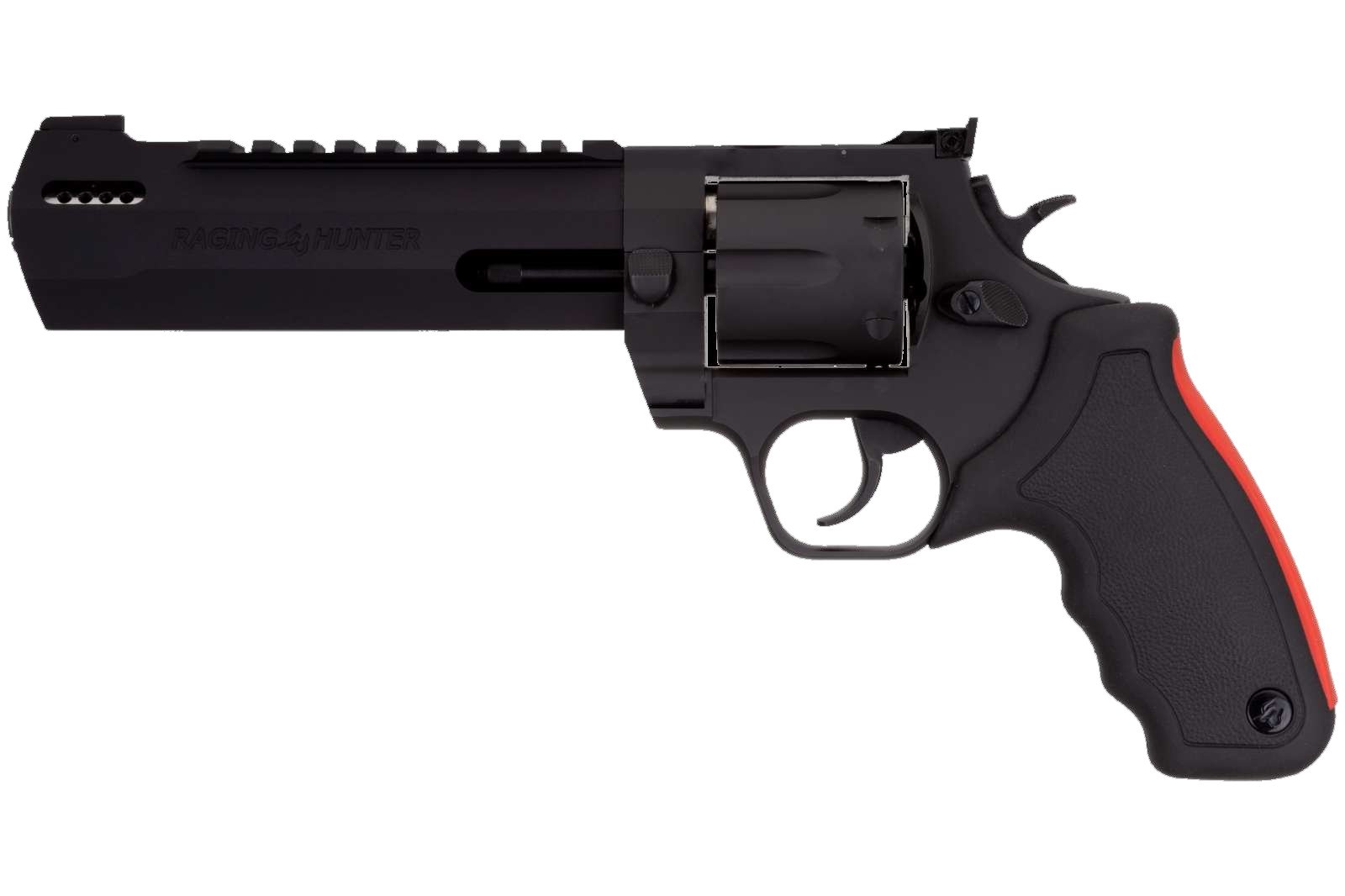Taurus Raging Hunter .44 Mag 6.75in 6rd Matte Black Revolver (2-440061RH) - Taurus International Manufacturing, Inc. - 44MAG