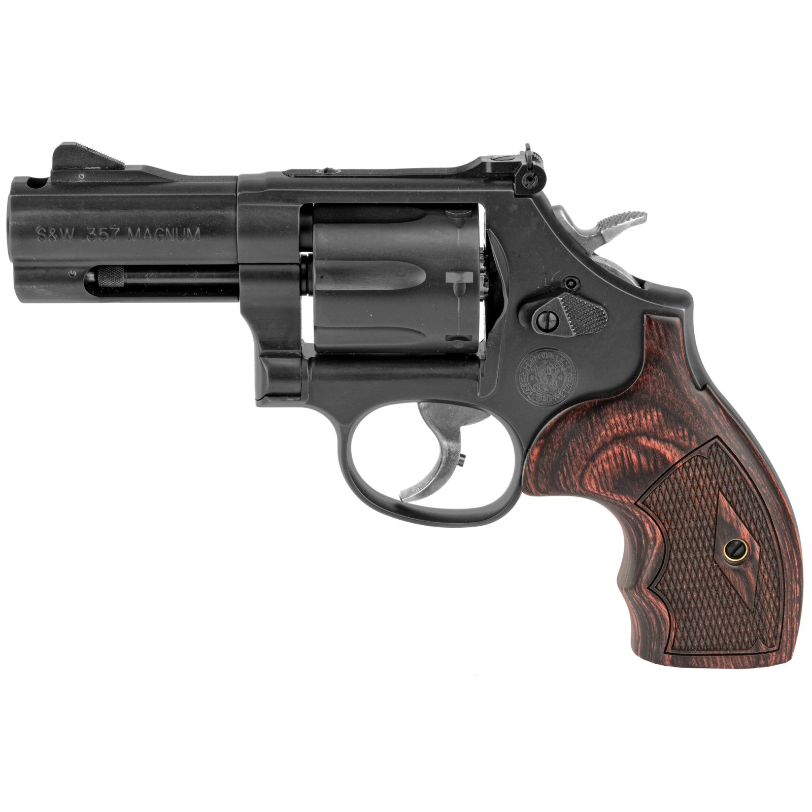 Smith & Wesson Model 586 L-Comp 357 Magnum 3 in Blued 7rd SA/DA