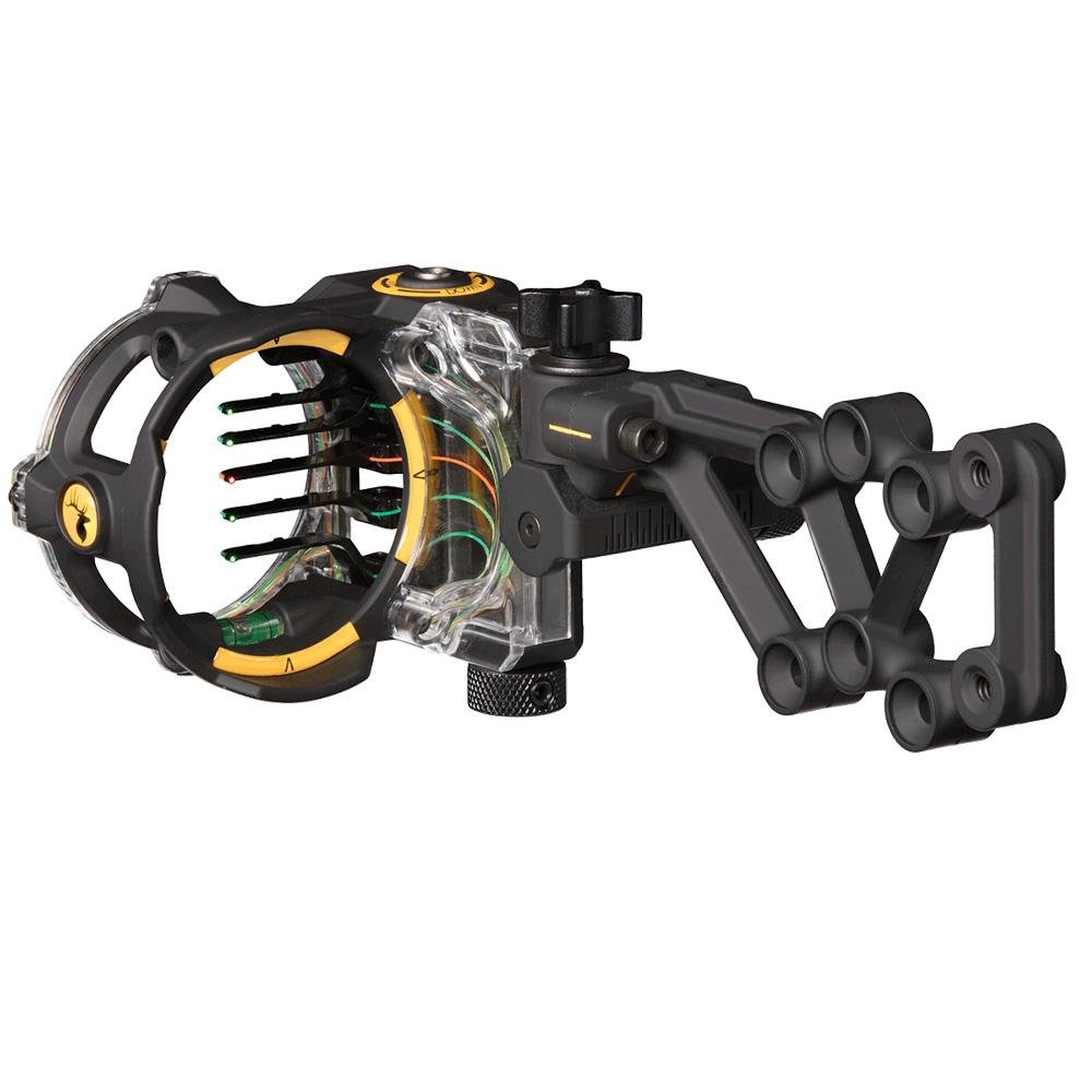 Trophy Ridge React H5 Sight AS855 Black 5-Pin .019 RH - Escalade Sports DBA Bear Archery