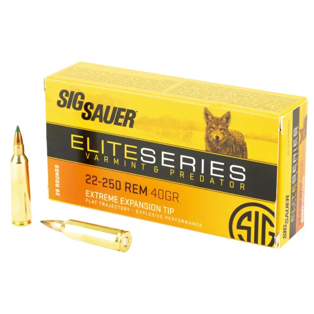 Buy Sig Sauer E225VP4020 22-250Rem 40gr Extreme Expansion Tip 20/Box online