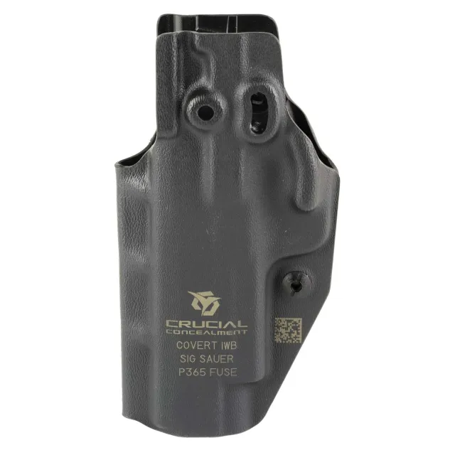 Buy Crucial Concealment 1413 IWB Holster, Ambidextrous, Kydex, Black, Sig P365 online