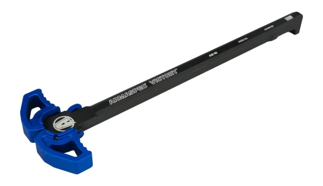 ARMASPEC ARM164-BLU Victory Charging Handle AR10 Comp - ARMASPEC