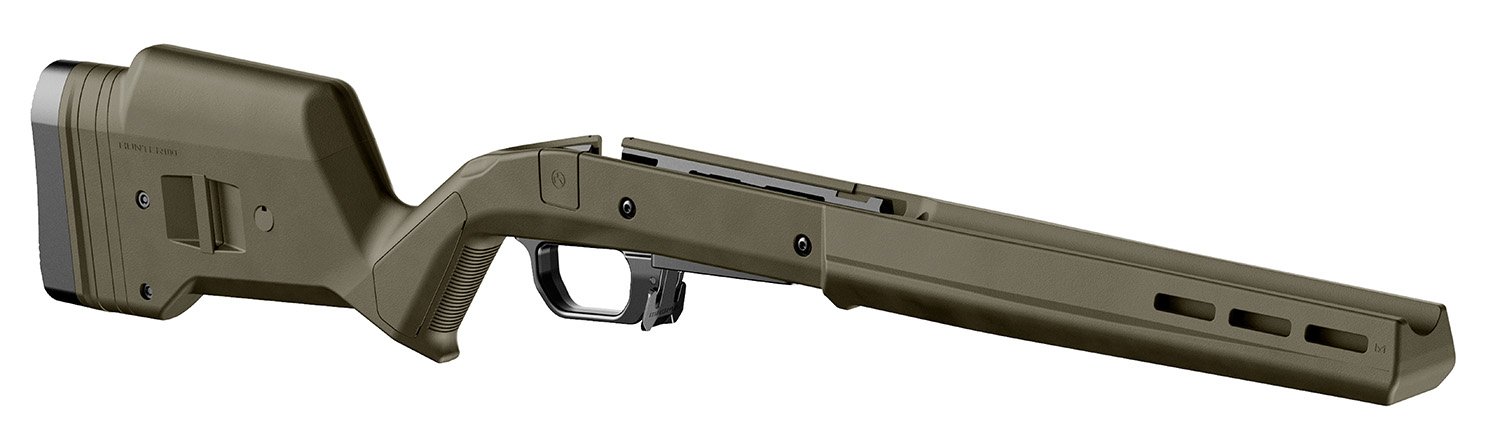 Magpul MAG1069-ODG-LT Hunter 110 Stock Left Hand OD Green Adjustable - Magpul Industries