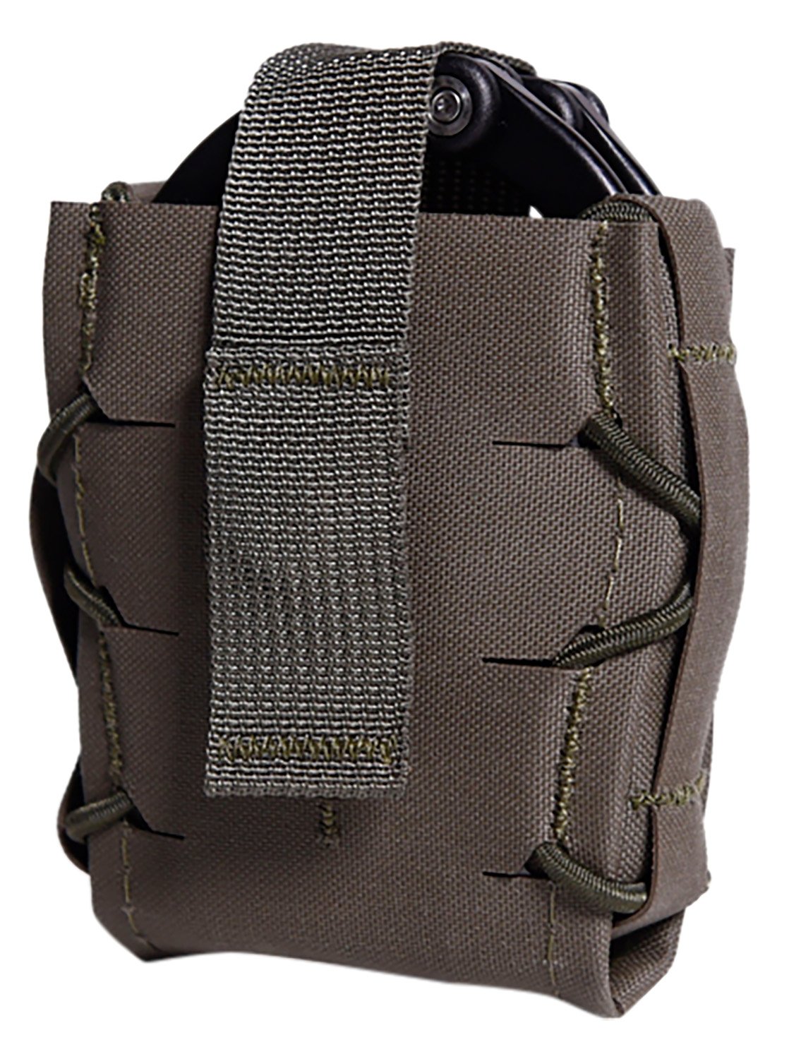 High Speed Gear 24DC00OD TACO Gen 2 Handcuff Holder Nylon OD Green MOLLE - HSGI