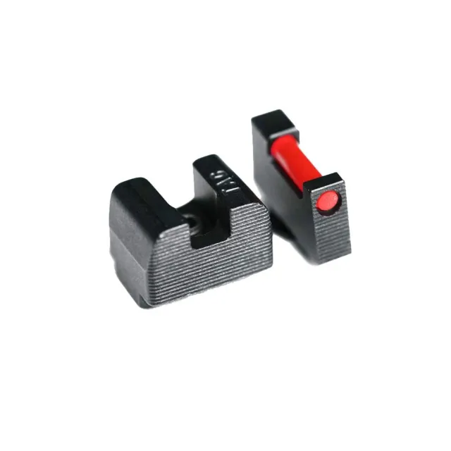 Tag Precision 003BE006PN Glock Slim TSH Fiber Optic Pistol Sights Black