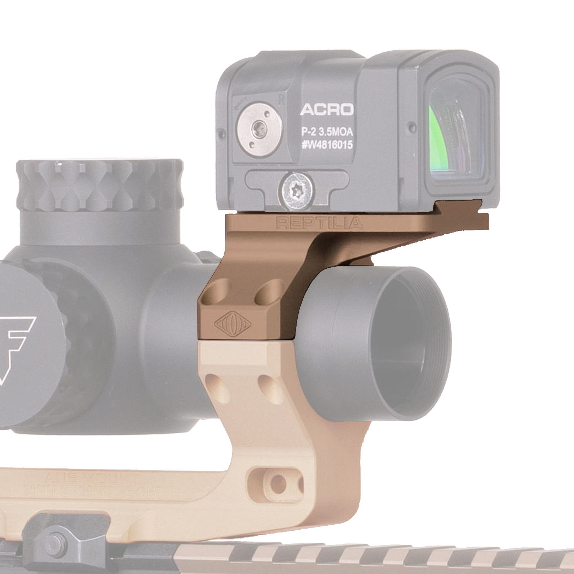 Buy Reptilia ROF-90 30mm Scope Mount Picatinny Anodized FDE online