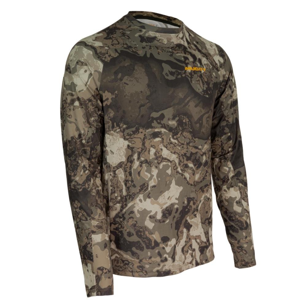 Muddy MUD-BL-CRW-VCG-XL Base Layer Crew Shirt Veil Canyon Grey XL - GSM Outdoors