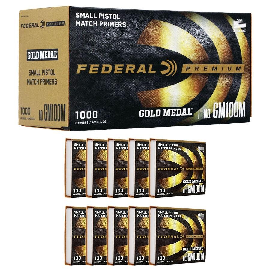 Federal Premium Ammunition Gold Medal Small Pistol GM100M - Federal Premium Ammunition