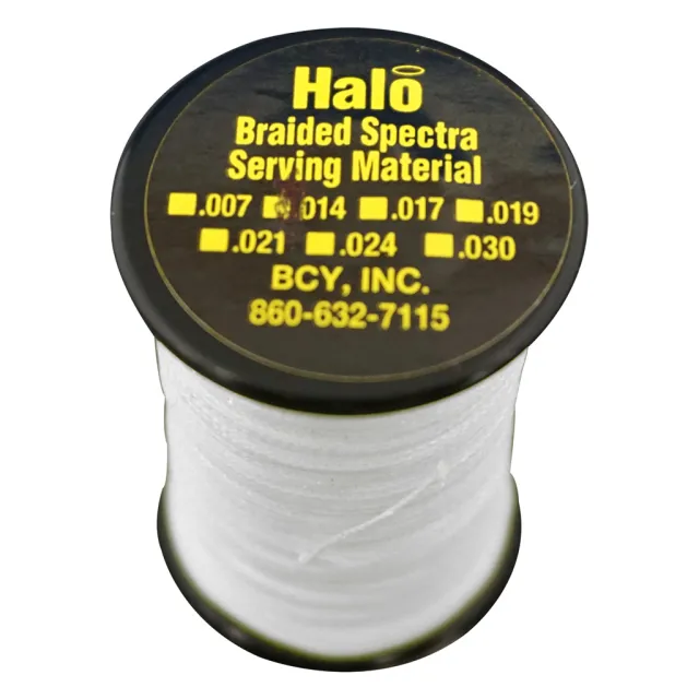 Buy BCY Halo White .014 120 yds. Braided Spectra Serving online