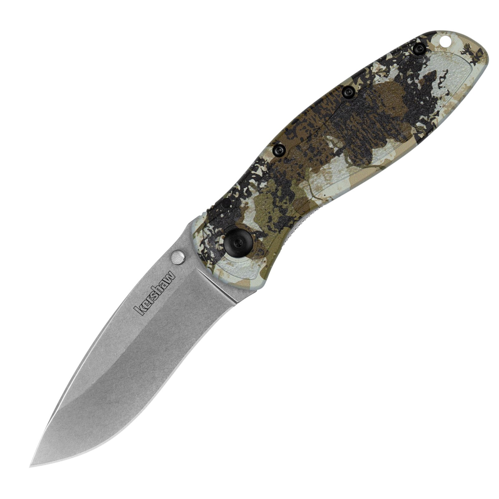 Kershaw Blur Folding Knife 3-2/5 Drop Point Blade King's - Kershaw