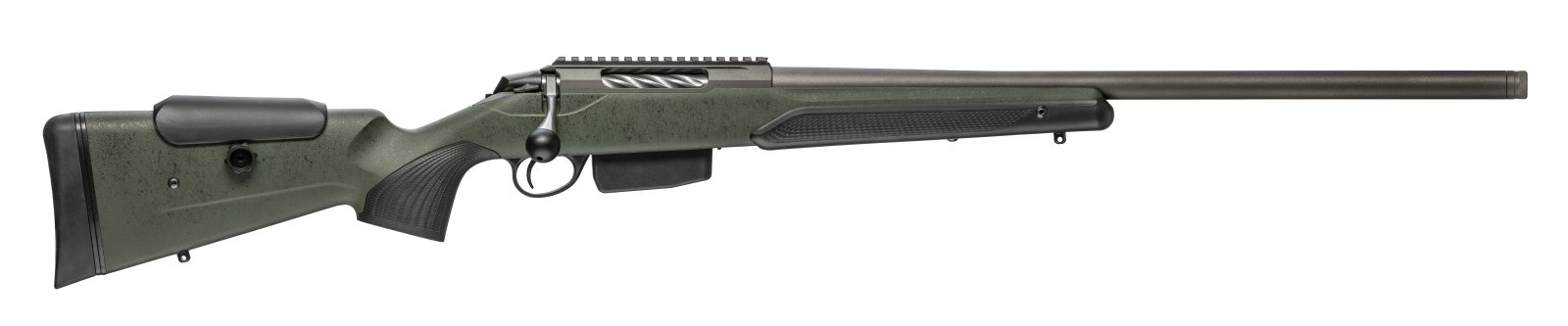 Buy Tikka T3x Super Varmint 243 Win 5+1 23.7 in Tungsten Cerakote Rifle online