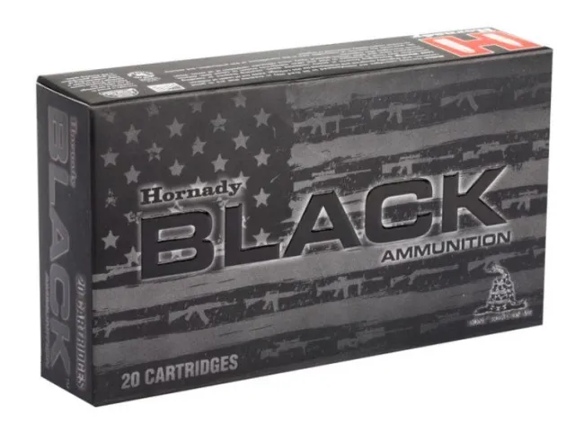 Hornady 82271 Black .338 ARC 175Gr HP Match 20/Box - Hornady Manufacturing Company - 338 ARC