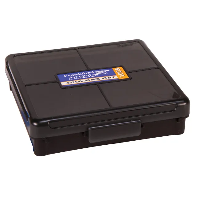 Frankford Arsenal Hinge-Top Ammo Box 1008 100 Rounds Fits 10MM 40S&W and - Frankford Arsenal - 10 MM AUTO