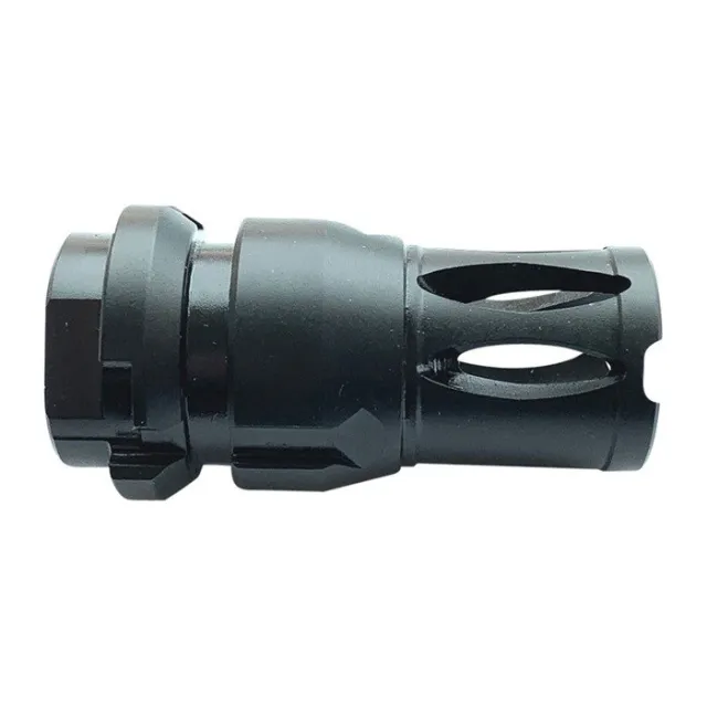 Forward Controls 6315KM-S KeyMo Muzzle Device 9mm 1/2"x28 Black