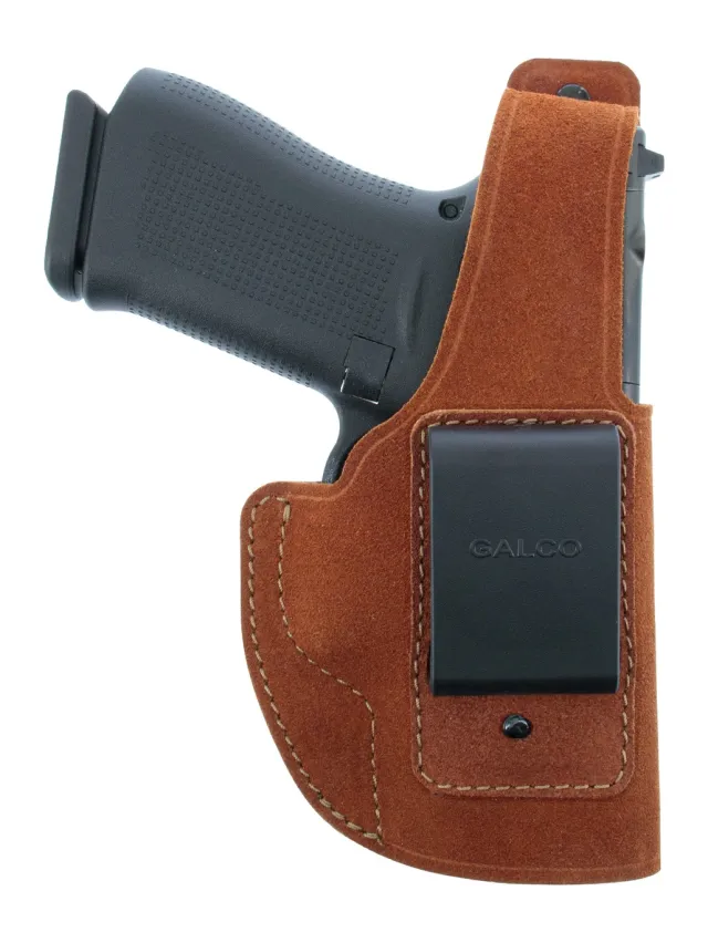 GALCO WB224R WAISTBAND IWB GLK17 RH NAT - GALCO