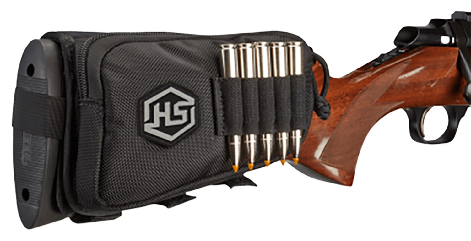 Buy Hunters Specialties 01620 Buttstock Shell Holder 5 Cartridge Black Polyeste online