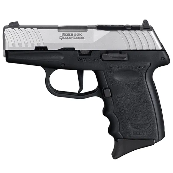 SCCY ROEBUCK QUAD-LOCK 9MM 10+1 3.1 Satin Stainless Steel