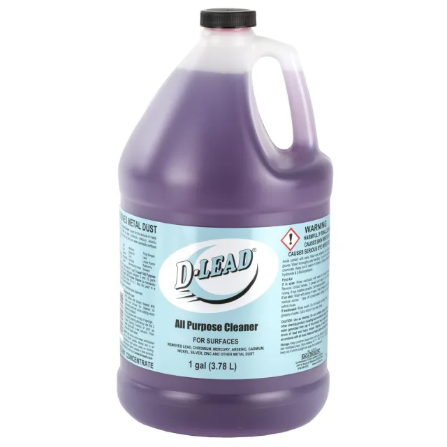 D-Lead 3102ES-4 Cleaner, Concentrated, 1 Gal Yields 5-20 Gal, Low-Sudsing - D-Lead