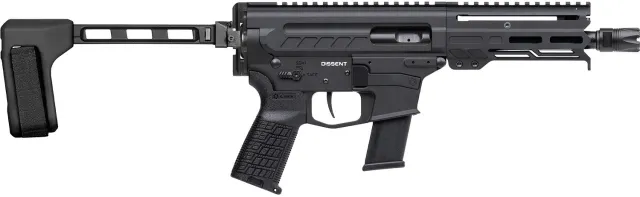Buy CMMG 45A250F-AB Dissent MKG 45 ACP 13rd 6.5" Handguard Armor Black online
