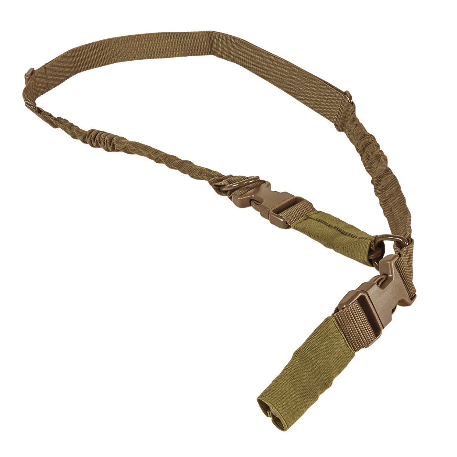 NcStar AARS21PT VISM 1.25" Adjustable Bungee Sling Tan Nylon 55"-72" - NcSTAR