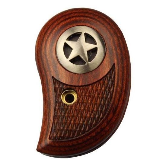 Buy Bond Arms SRWSSTAR Rosewood Silver Star Grips Polished Silver Inlay online