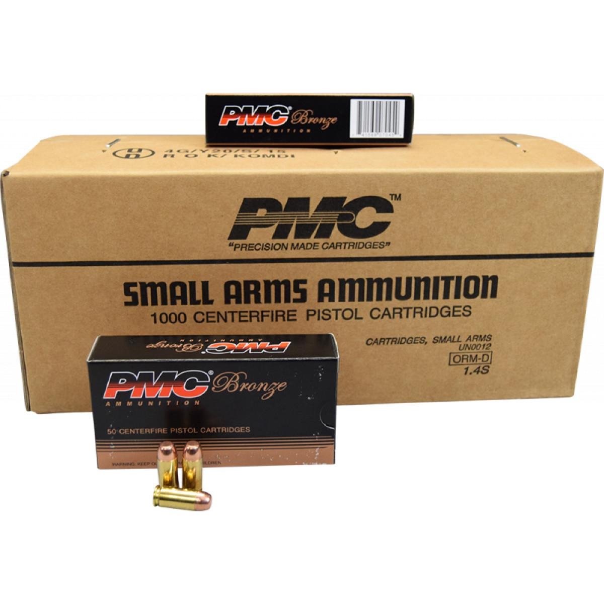 Buy PMC .40 S&W Ammo 165 Grain FMJ-FP 1000rd Case online