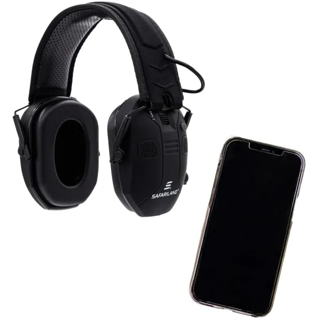 Safariland Pro Impulse Hearing Protection Muff Bluetooth Black - Safariland