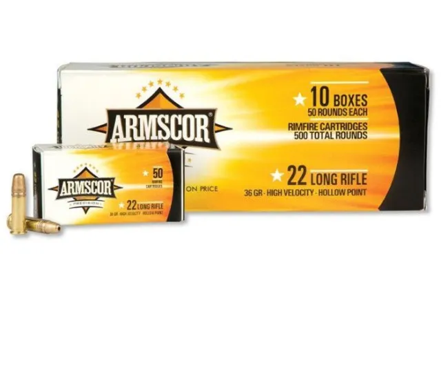 Armscor Ph 22lr 36gr Hvhp 50rd