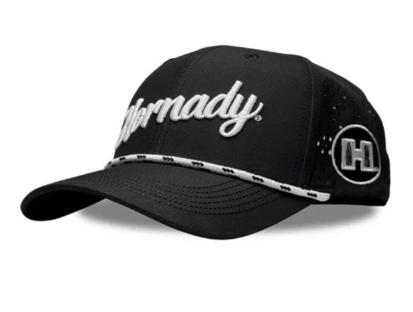 HDESIGN 34320 Hornady Script Performance Cap Black
