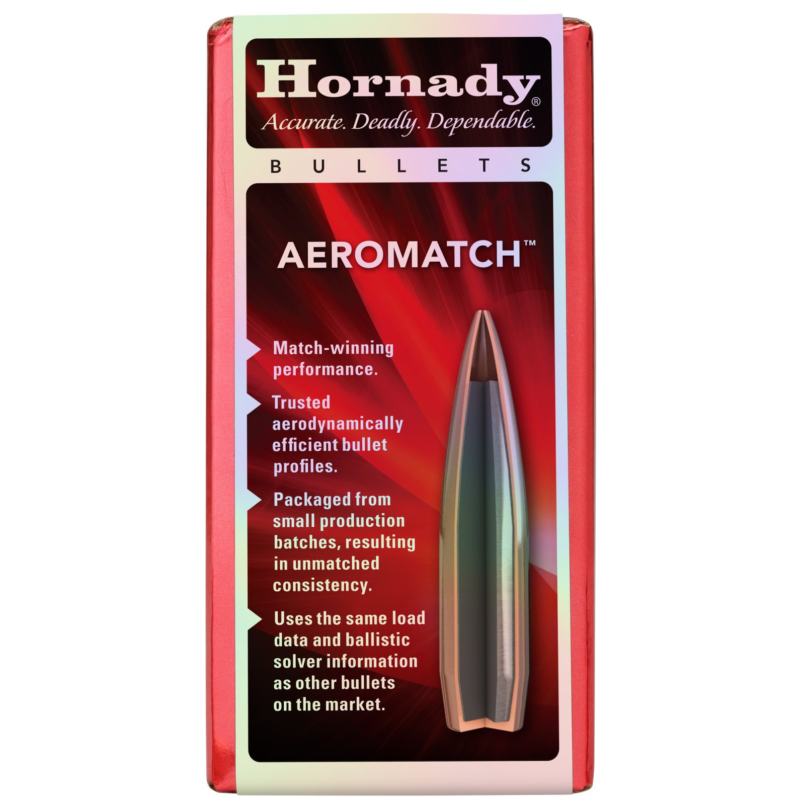 Hornady 24573 Aeromatch .243 (6mm) 105gr 100/Box - Hornady Manufacturing Company - 243 CALIBER