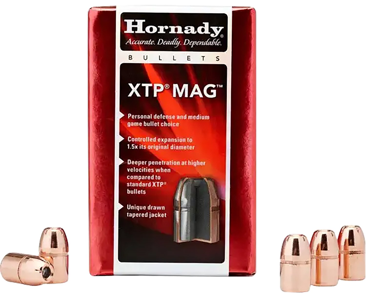 Hornady 45 Caliber .452 240 Grain XTP Bullets 100 Count - Hornady - 45 Caliber