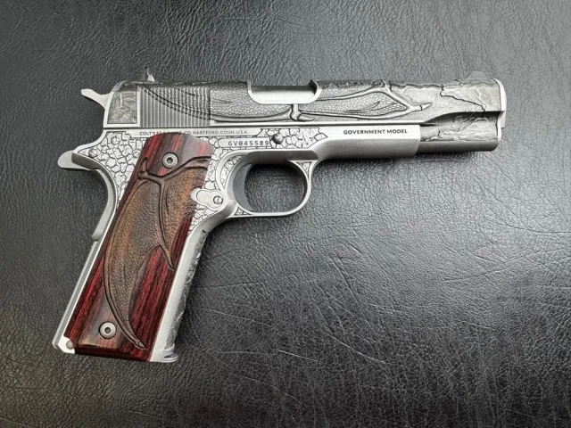 Colt 1911|Government 38 Super Auto +P 9+1 5.000 Stainless Steel Stainless Steel