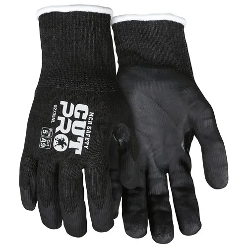 MCR Safety 15G Cut Pro HPPE Steel Nitrile Coated Gloves - MCR Safety