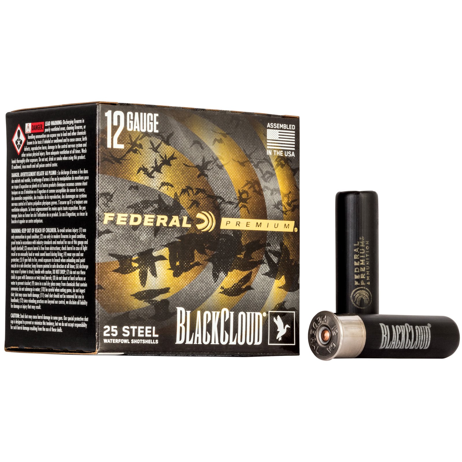 Federal Premium Black Cloud FS Steel 12 Gauge 3.5" 1.5oz #3 Shot - Federal Premium Ammunition - 12 Gauge