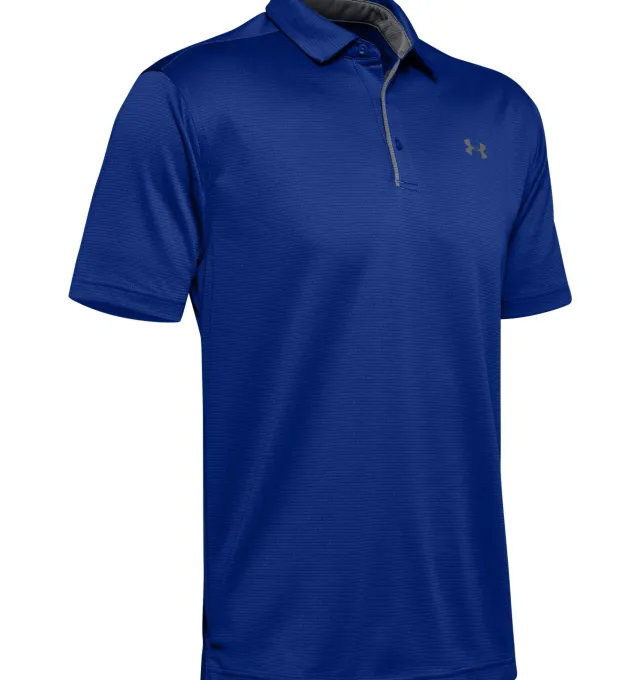 Under Armour Tech Polo Moisture-Wicking HeatGear Short Sleeve