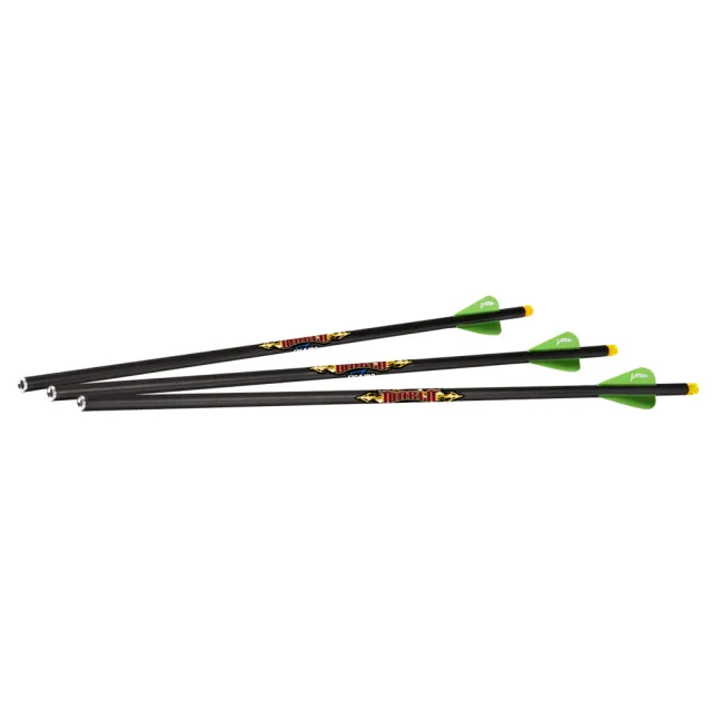 Excalibur 22DV18IL-3 Diablo 18" Crossbow Bolts, Illuminated Nocks, 3 Pack - Excalibur