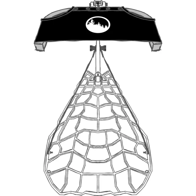 XOP Rubicon Hang-On Stand 681129091522, 9.9 lbs, 19"x27" Aluminum Platform - XOP