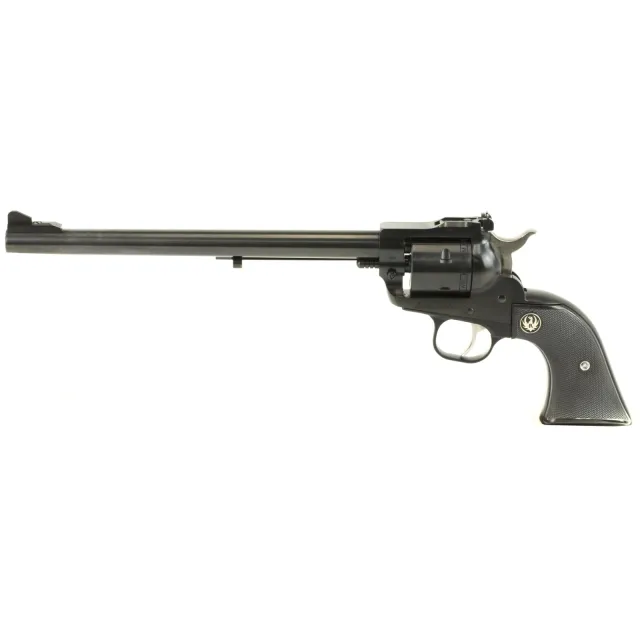 Buy Ruger 0624 Single-Six Convertible Revolver, 22 LR/22 WMR, 9.50" Barrel, 6-Round, Blued Alloy Steel, Black Checkered Rubber Grip, Adjustable Sight online