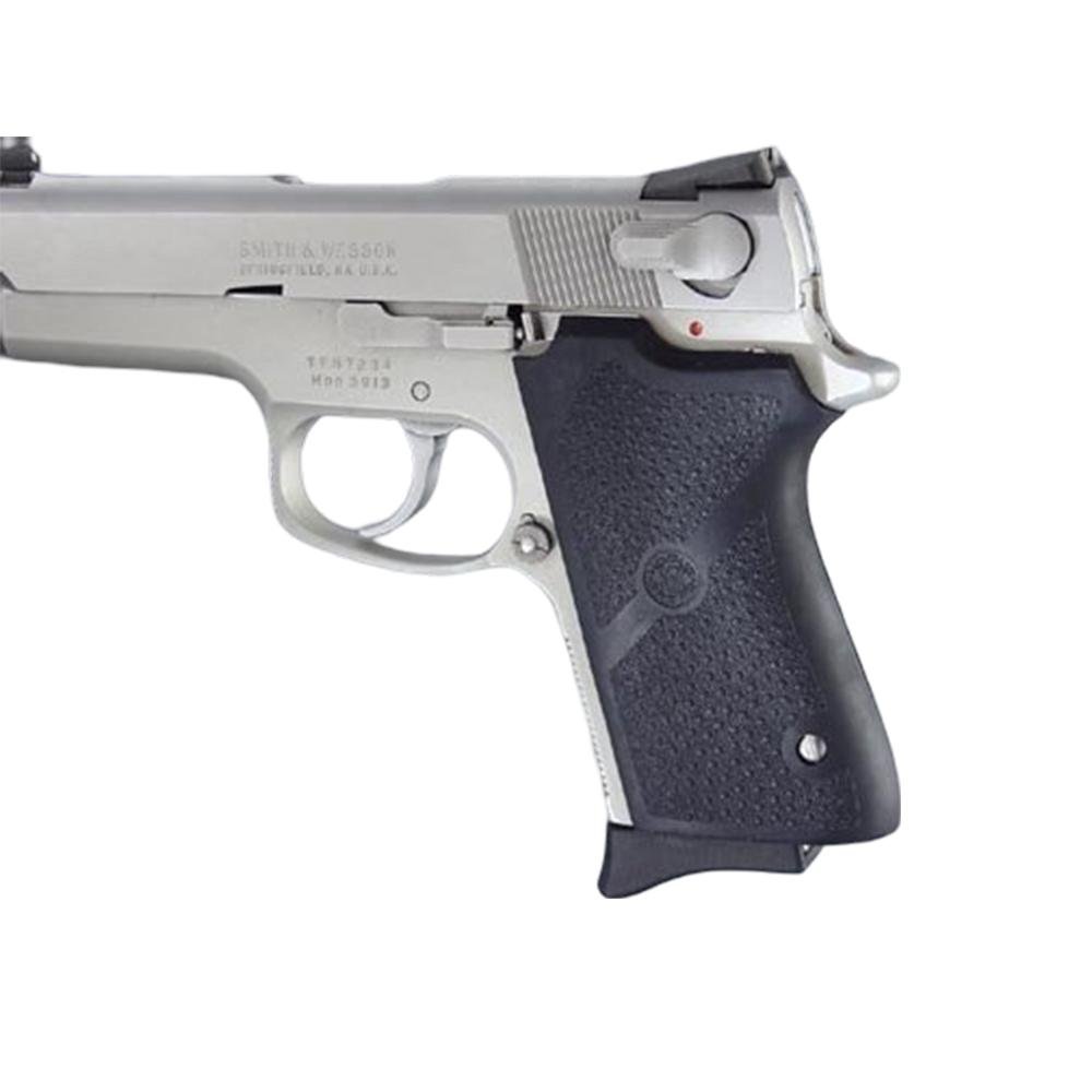 Hogue 13010 Rubber Grip Panels S&W Compact 9mm, 8.10 In - Hogue