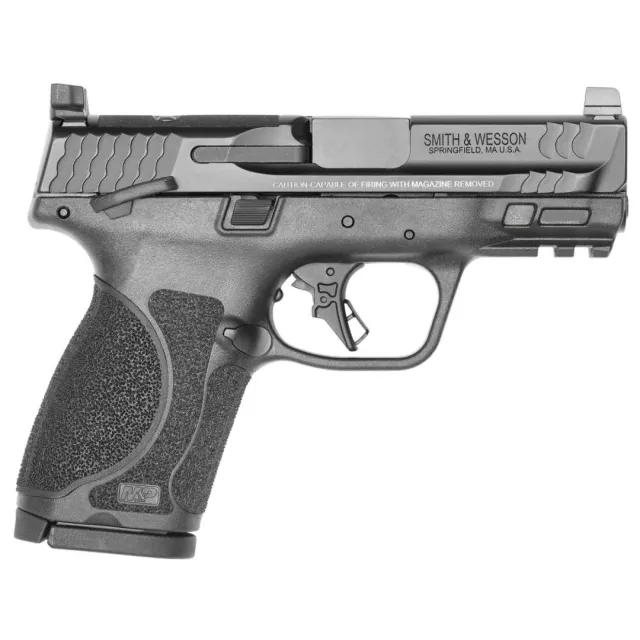 USED S&W M&P9 M2.0 Compact Optic Ready Handgun 9mm Luger 15rd Magazine 3.6 Barrel Thumb Safety Black
