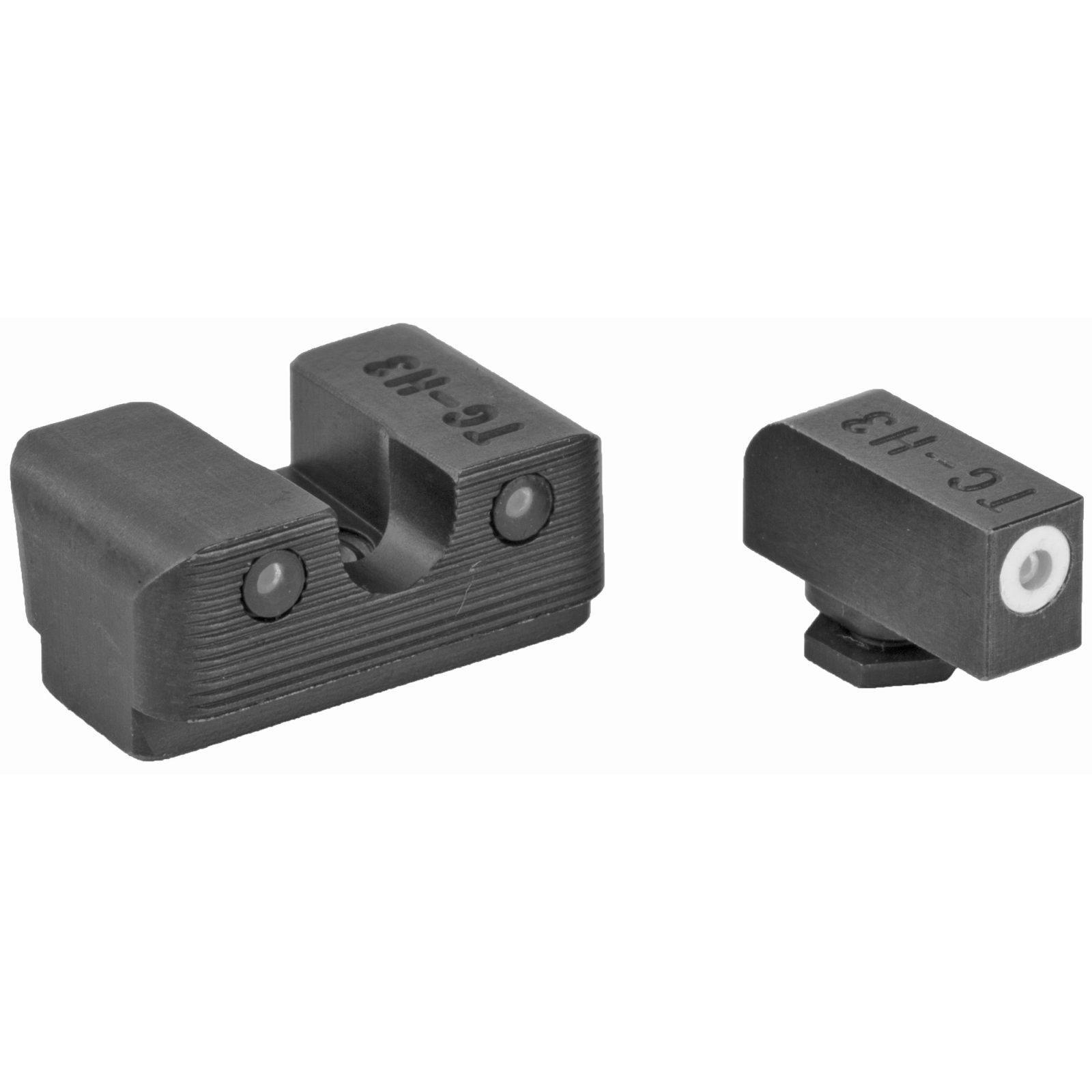 TruGlo Tritium Pro Green Sight Set for Glock Low - TRUGLO