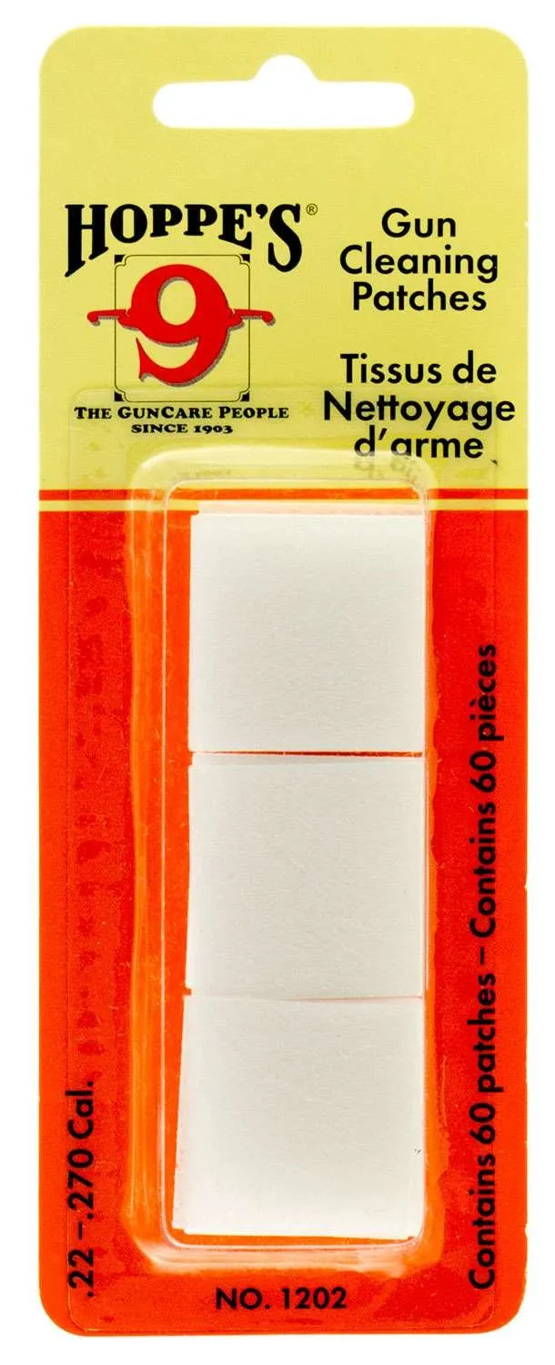 Hoppe's Gun Cleaning Patches 1203 270-35 Cal Synthetic 50 Per Pack - Hoppe's - #3