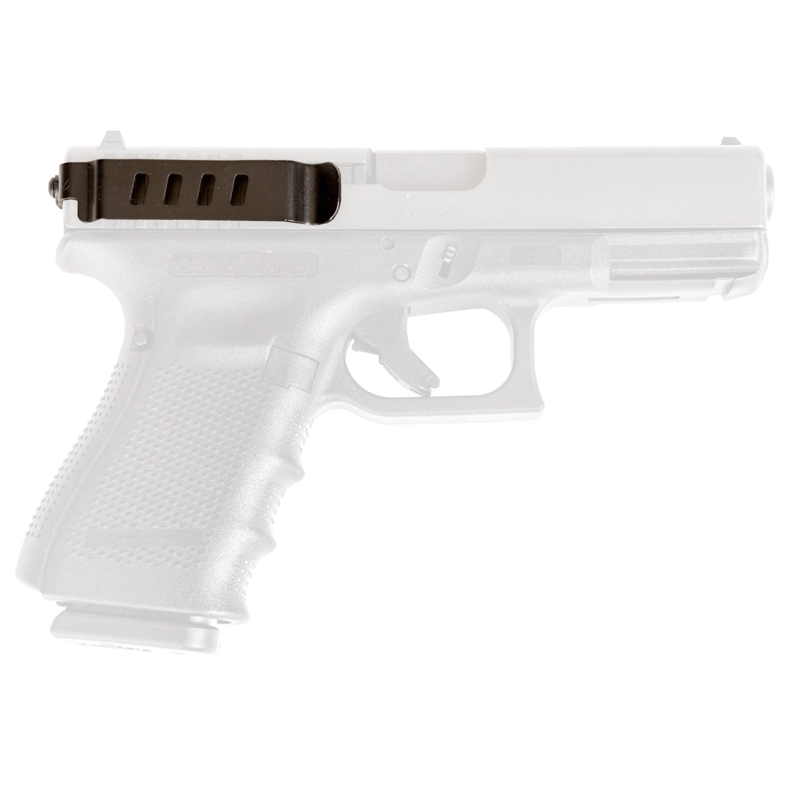 Techna Clip GLOCKBRL Ambi Black Belt Clip for Glock 17/19/26/34/41 - Techna Clip